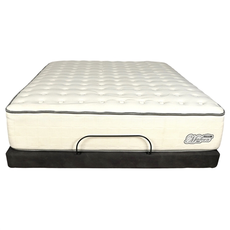 Adjustable Bed Base & Madison Firm Mattress – Queen Size