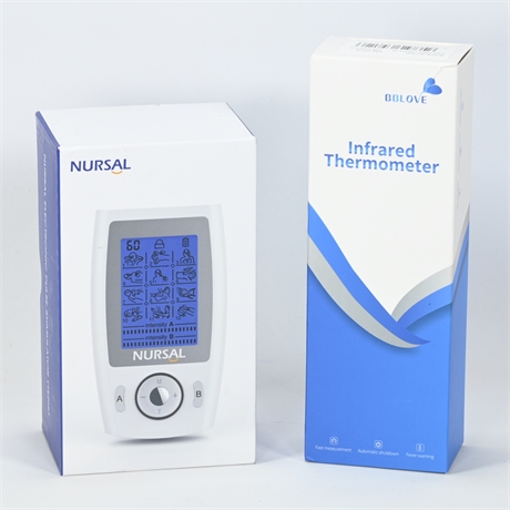 Infrared Thermometer and Tens Unit