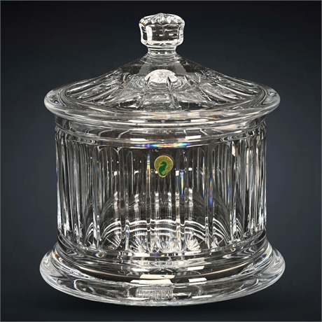 Waterford Crystal Large Canister & Lid 'Grafton Street'