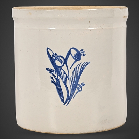 Western Stoneware 3-Gallon Double-Decorated Crock