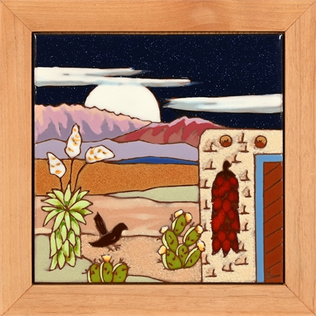 Organ Mountain Art Tile