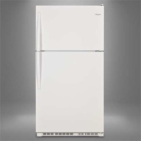 Whirlpool 33-inch Wide Top Freezer Refrigerator - 20 cu. ft.