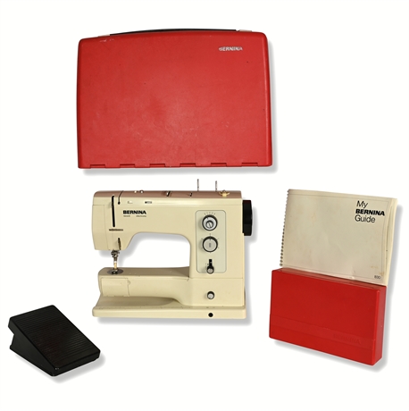 Bernina 830 Record Sewing Machine – Swiss-Made, Accessories & Case