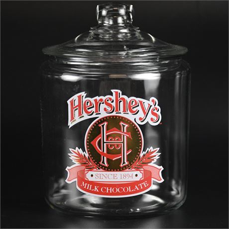 Vintage Hershey's Jar with Lid