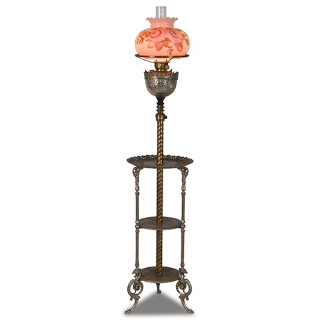 19th Century Daylight Adjustable Floor Lamp