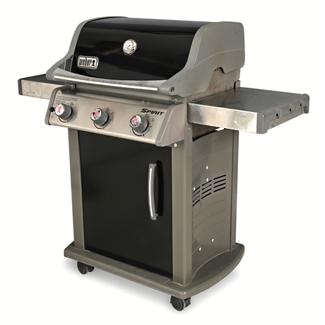 Weber Spirit E310 3-Burner LP Gas Grill — 32,000 BTU, w/ Tank