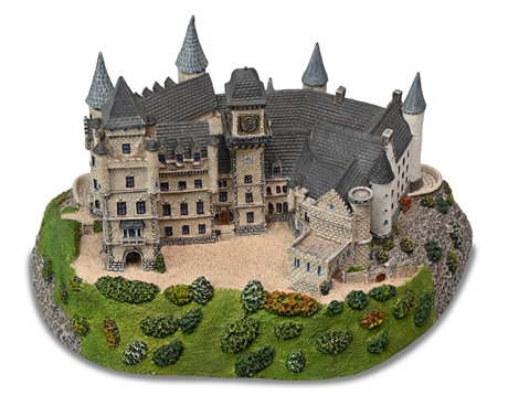 Danbury Mint 'Dunrobin Castle" Enchanted Castles of Europe