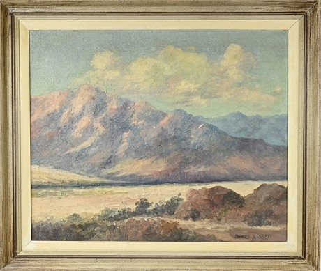 Edward Boward Langley Desert Landscape