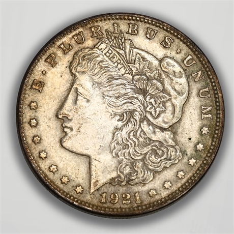 1921 Morgan Silver Dollar