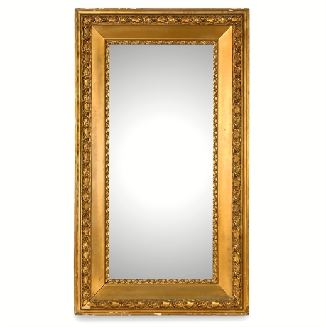 Amador Hotel Antique Giltwood Mirror — Historic Las Cruces Provenance