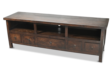 Parsons Reclaimed Wood Media Console