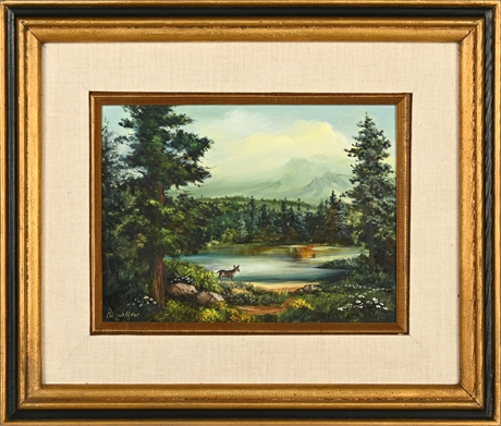 Pat Swallow Mountain Lake Landscape