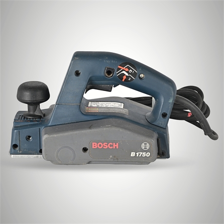 Bosch B1750 3¼" Electric Hand Planer — Made in Switzerland
