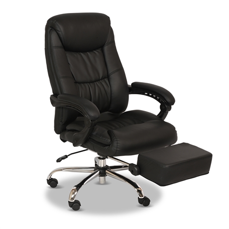 Duramont Reclining Leather Office Chair - High Back Executive Chair