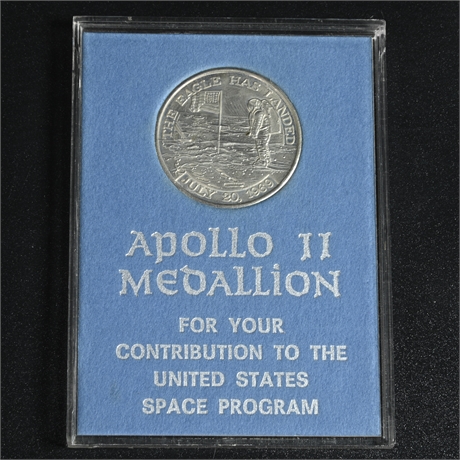 Apollo 11 Flown Medallion