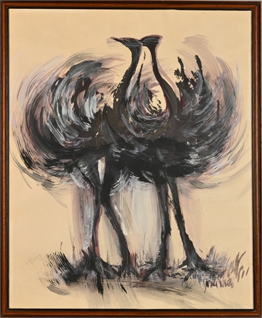 Jony Waite Acrylic on Paper