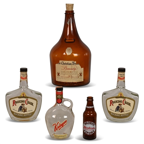 Vintage Liquor Bottles