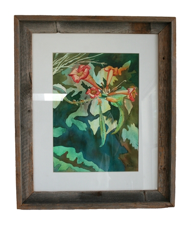Barbara Howe "Trumpet Vine"