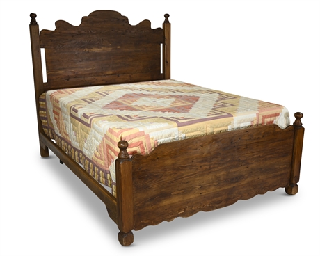 Custom Hand Crafted Queen Bed