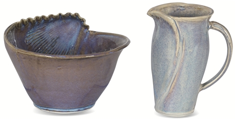 Studio Ceramics Pitcher & Bowl Set