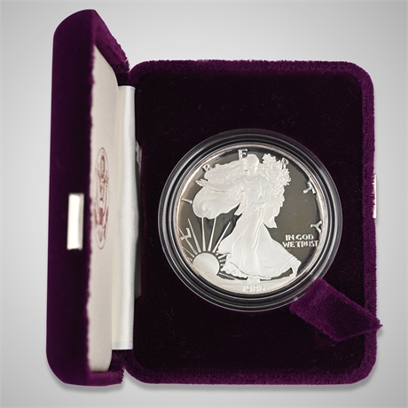 1986 American Eagle 1 oz Proof Silver Dollar