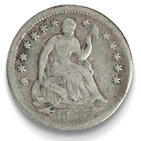 1855-O Seated Liberty Half Dime