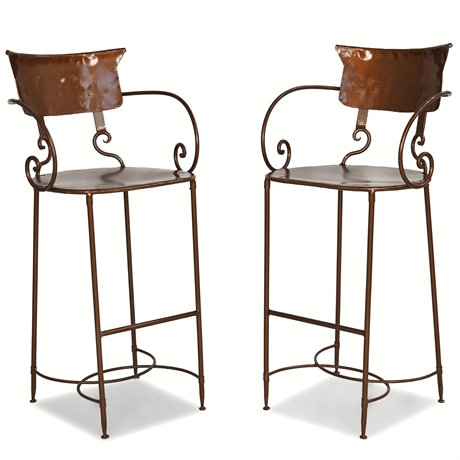 Wrought Iron Bar Stools