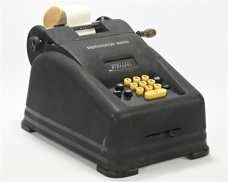 Antique Remington Rand Adding Machine