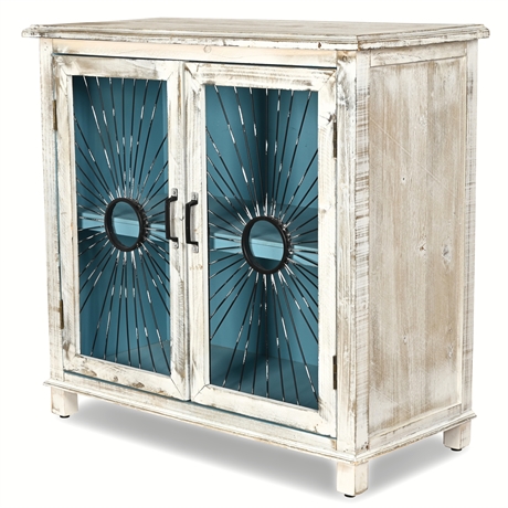 Sunburst Accent Cabinet