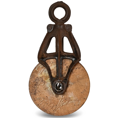 Antique Swivel Pulley