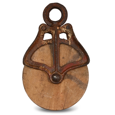 Antique Swivel Pulley