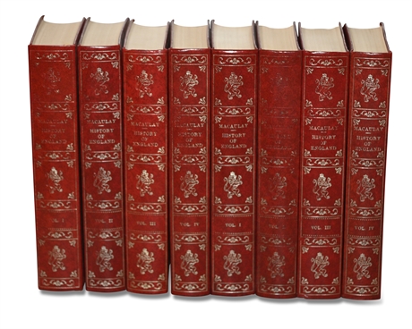 Heron Books- Leather Bound Macaulay "History of England"