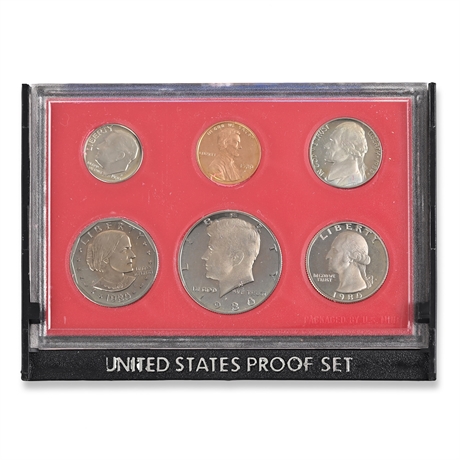1980-S United States Proof Set — Six-Coin Set in Original Mint Packaging