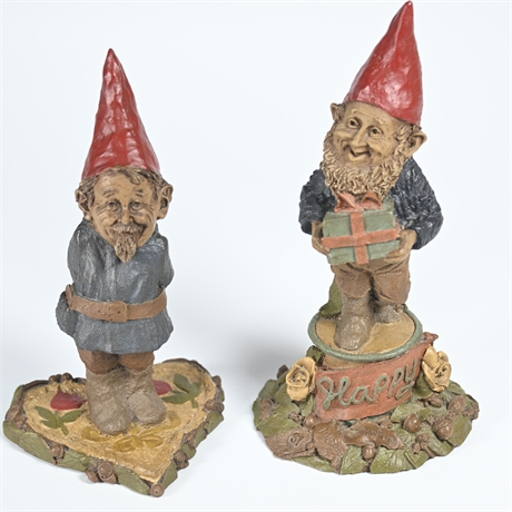 Tom Clark Gnomes Happy and Val