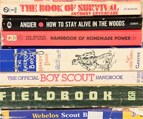 Boy Scout and Survival Books