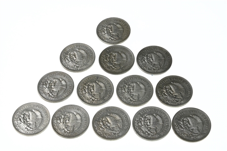 1947 Mexican Silver Pesos