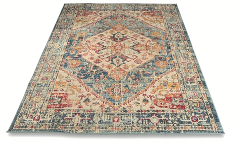 7'3" X 5'3" Nourison Area Rug