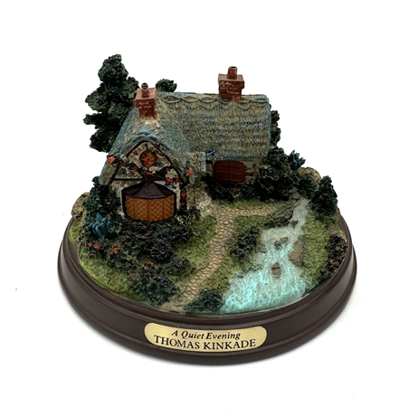Thomas Kinkade Village "A Quiet Evening" Collectible