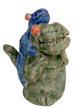 Douglas Jackson 'Playful Ceramic Sculpture'