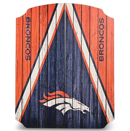 Denver Broncos Dartboard Cabinet with Dartboard