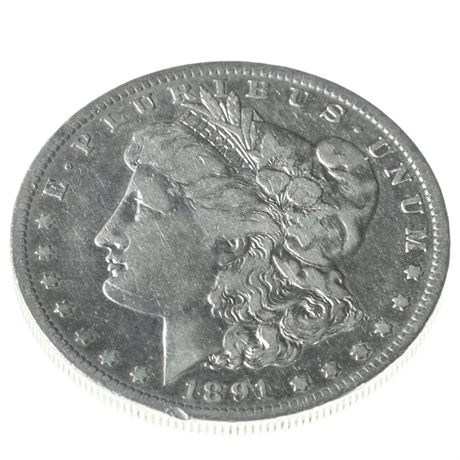 New Orleans Mint 1891 Morgan Silver Dollar