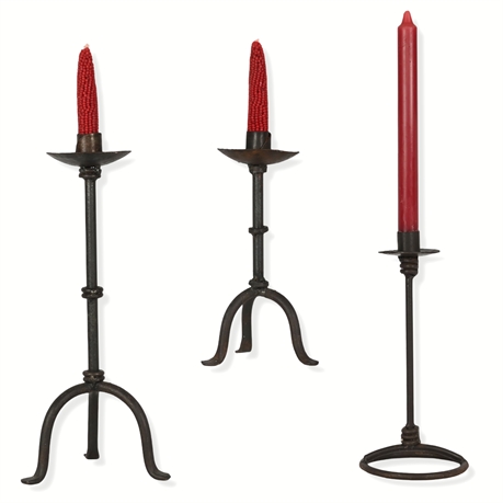 Iron Candlesticks