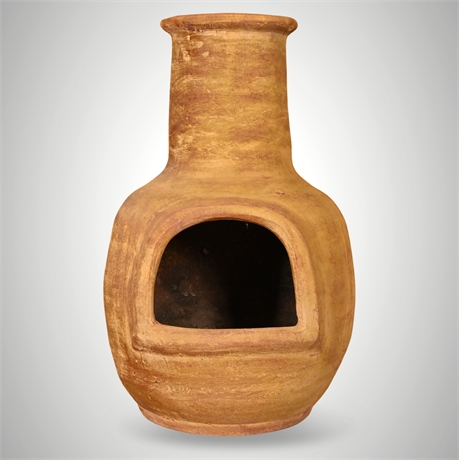 37" Terracotta Chiminea Fireplace
