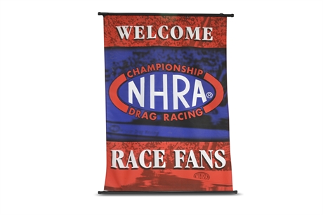 NHRA Championship Drag Racing Welcome Flag