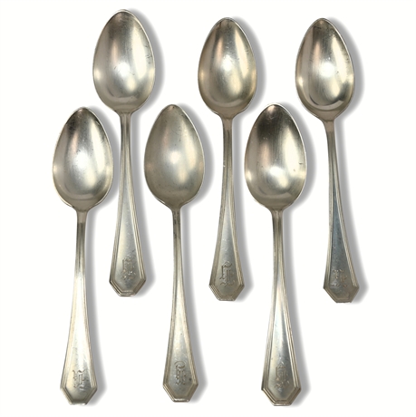 (6) Sterling Silver Spoons by S.Kirk & Sons