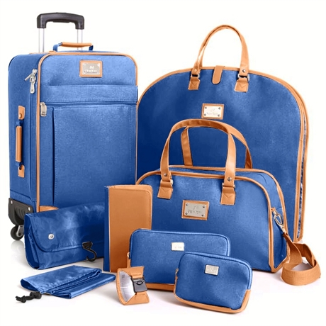 Joy Mangano St. Barts Collection 10 Piece Luggage Set