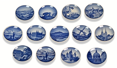 Royal Copenhagen & Denmark Collectible 3" Plates