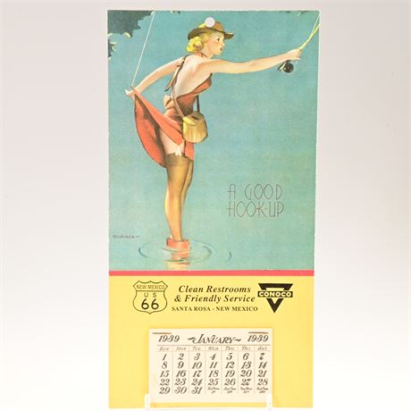 1939 Conoco Calendar