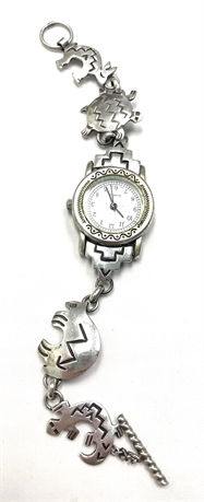Watch With Sterling Silver Band