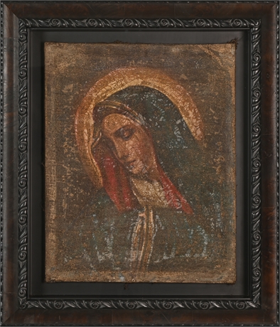 'Antique' Virgen de Guadalupe